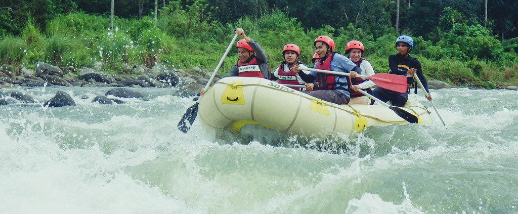 Challenging the rapids