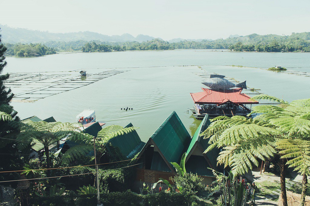 Lake Sebu viewed from the Punta Isla resort