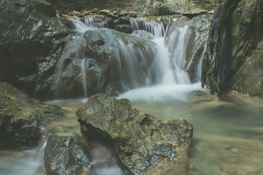 Small stream from Binalayan Falls.