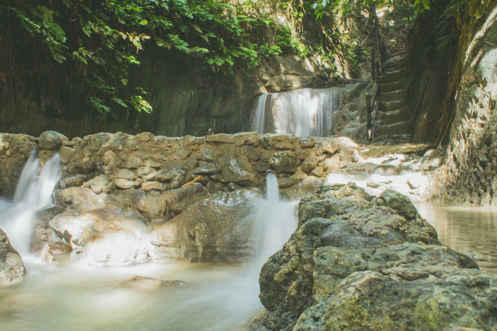 First level of Binalayan Falls