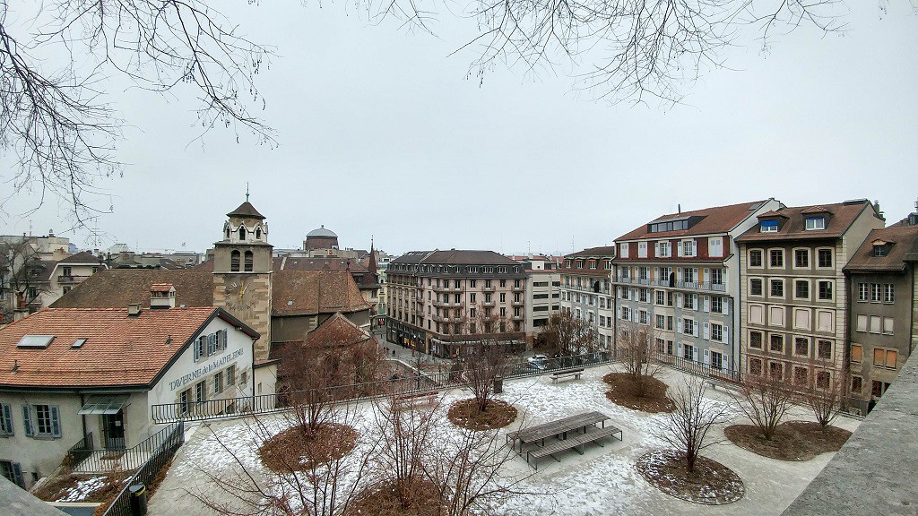 Higher vantage view of the Old Town