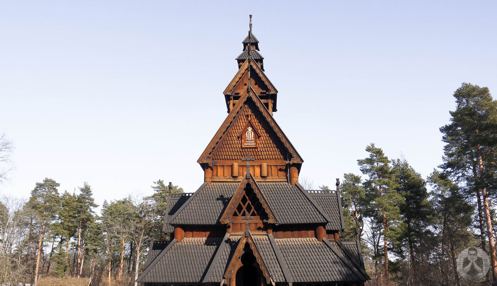 Stave church from Gol