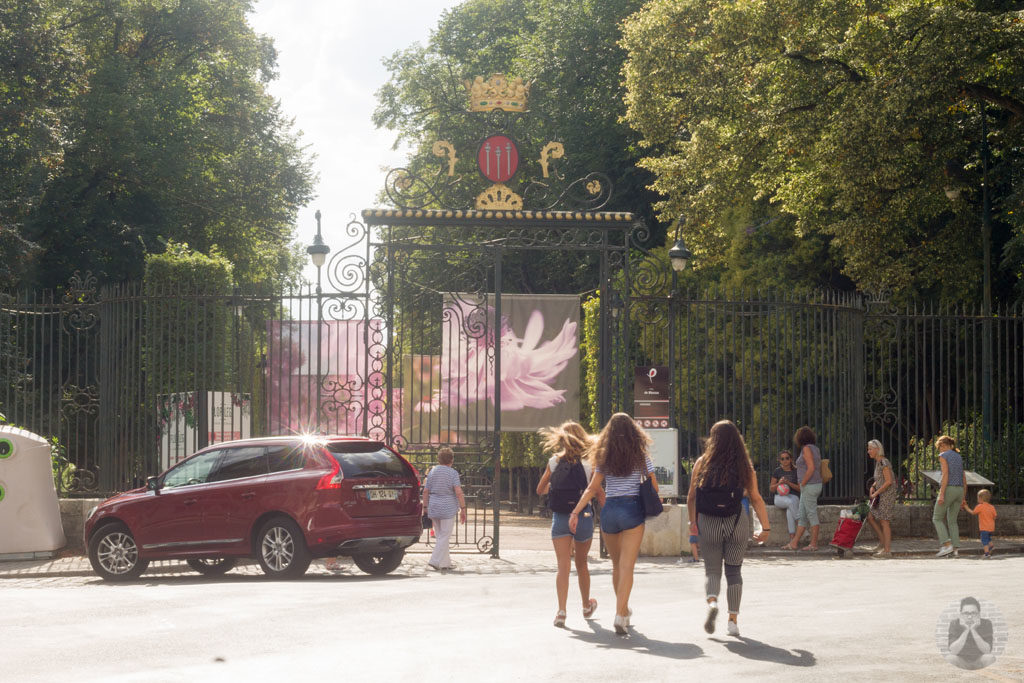 Entrance to Parc de Blossac