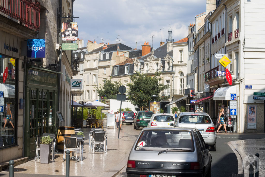 Street going to Hotel de Ville