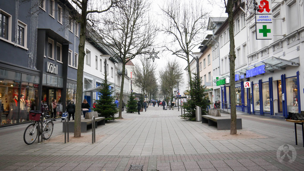 Shopping street of Kehl