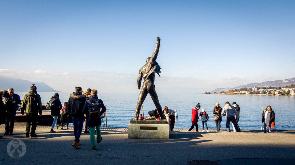 Apparently, there is a Freddie Mercury statue in Montreux. Montreux is one of his favorite places.
