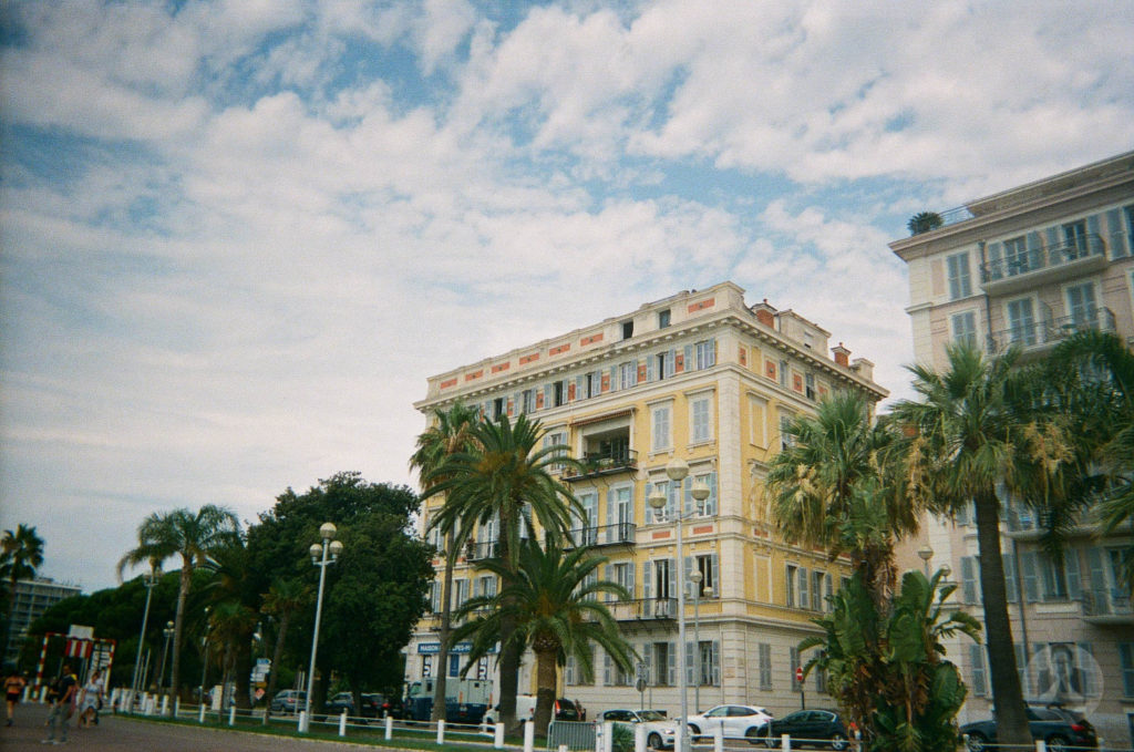 One of the hotels along the coast