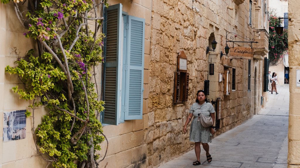 Random alley within Mdina