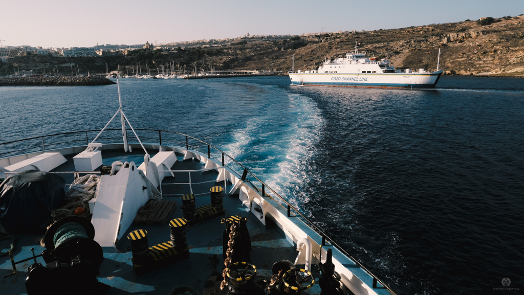 Ferry from Gozo to mainland Malta