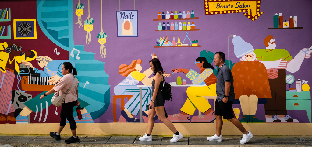 Back alley of Bugis Street