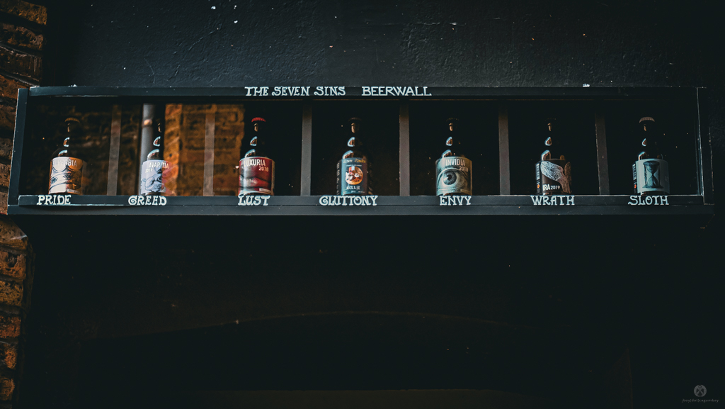 The Seven Sins Beerwall