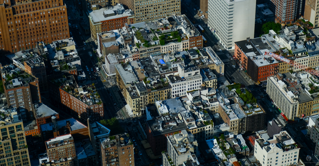 Packed residential buildings - Lower Manhattan