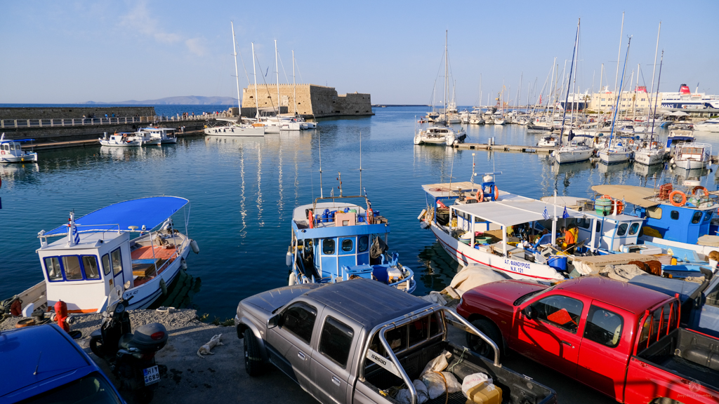Heraklion port