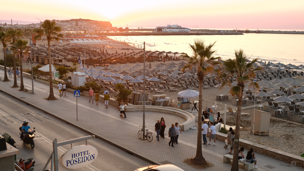 Sunset at Rethimno