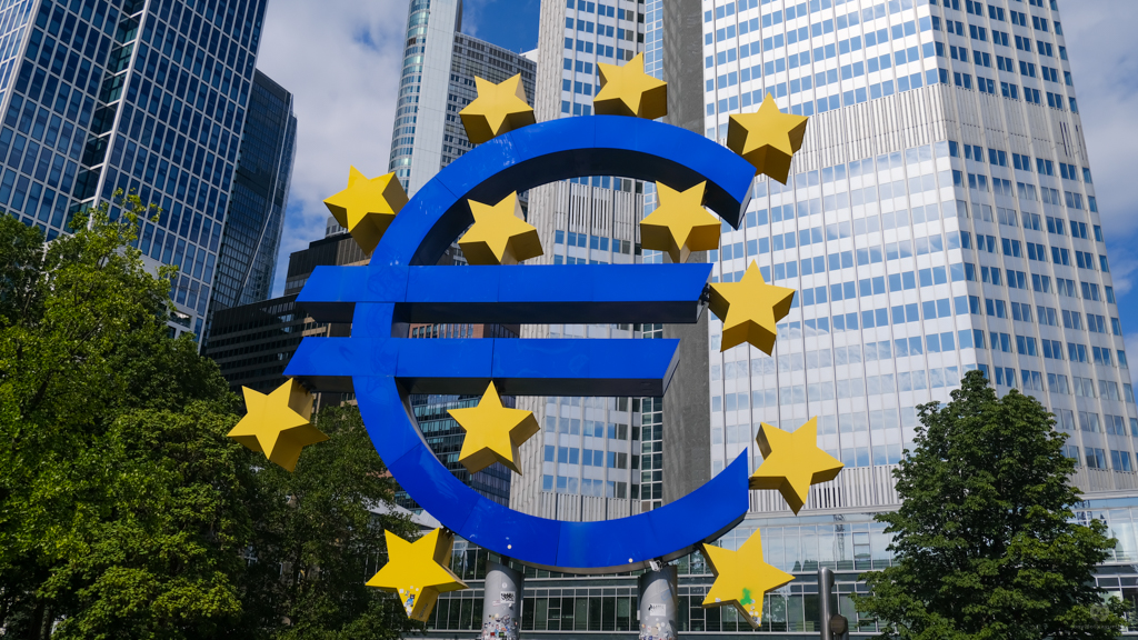 All of Europe's money are here