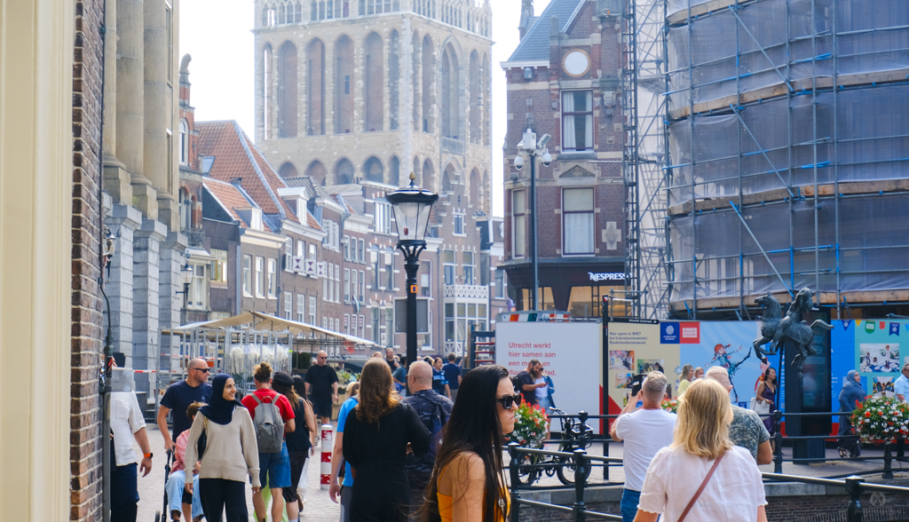 Tourists in the Old Town