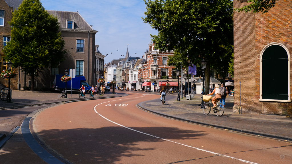 Bike friendly street