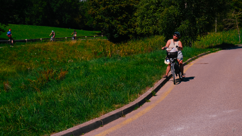 Enjoying (tired) the bike