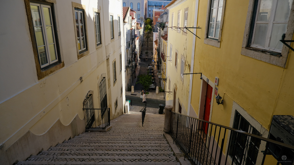 Stairs. A lot of them.