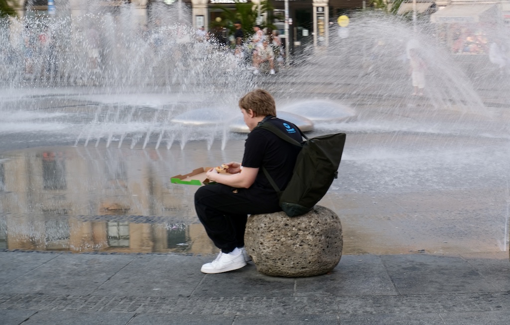Lunch at Karlsplatz