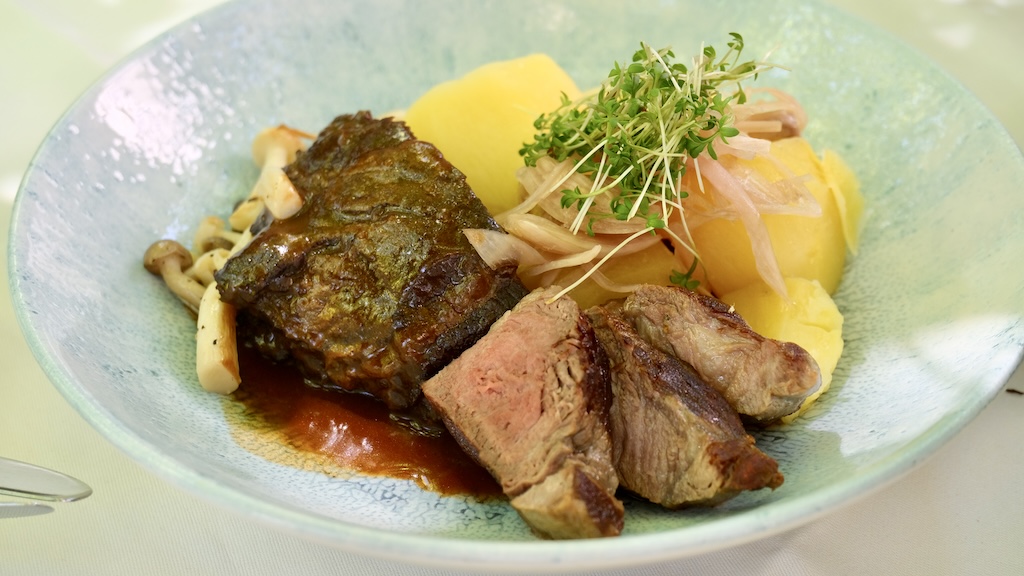 Forgot the name of the dish but the meat was tender as fuck.